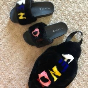 Other - Slides and fanny pack Other - Slides and fanny pack